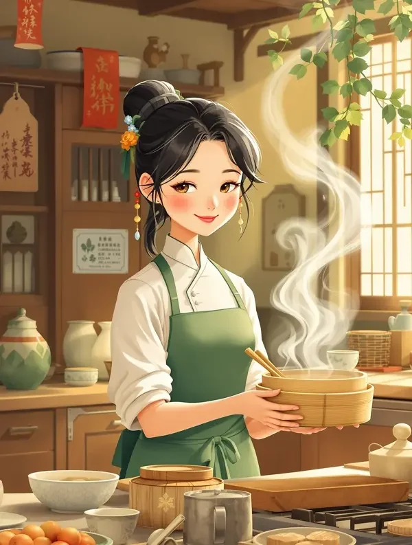 长安小厨娘 短剧封面 - 番瓜短剧